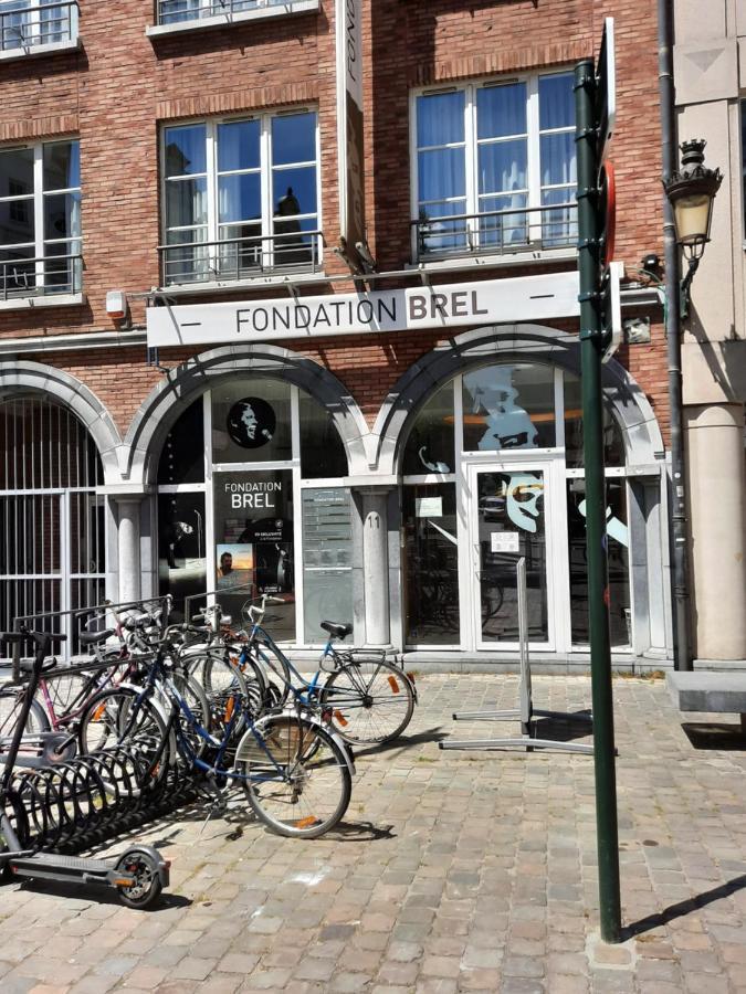 Ferienwohnung Jacques Brel Brüssel Exterior foto